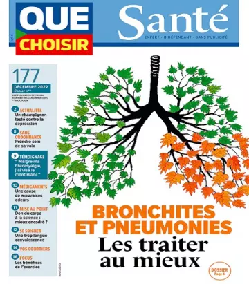 Que Choisir Santé N°177 – Décembre 2022