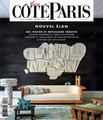 Vivre Côté Paris N°76 – Octobre-Novembre 2021