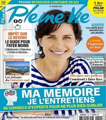 Pleine Vie N°419 – Mai 2021