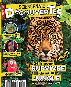 Science et Vie Découvertes N°256 – Avril 2020