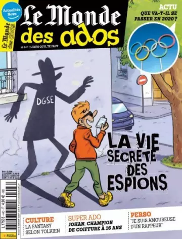 Le Monde des Ados - 8 Janvier 2020