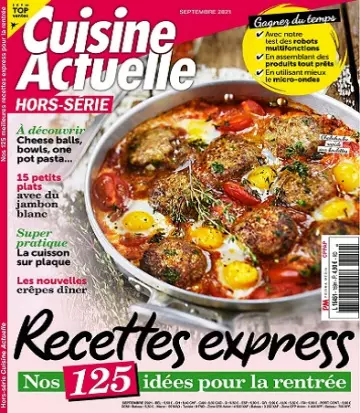 Cuisine Actuelle Hors Série N°159 – Septembre 2021