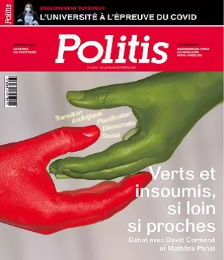 Politis N°1623 Du 15 au 21 Octobre 2020