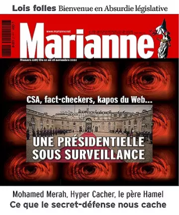 Marianne N°1287 Du 12 au 18 Novembre 2021