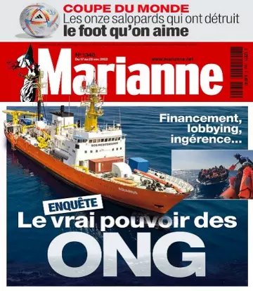 Marianne N°1340 Du 17 au 23 Novembre 2022