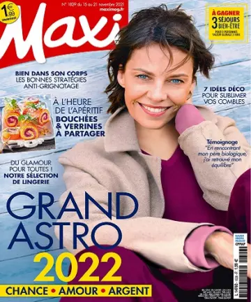 Maxi N°1829 Du 15 au 21 Novembre 2021