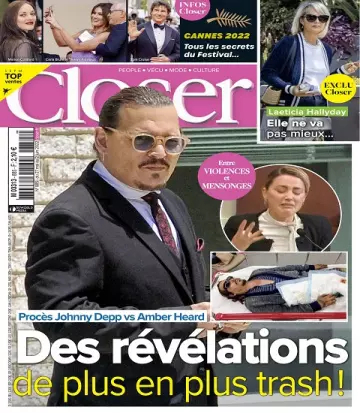 Closer N°885 Du 27 Mai 2022