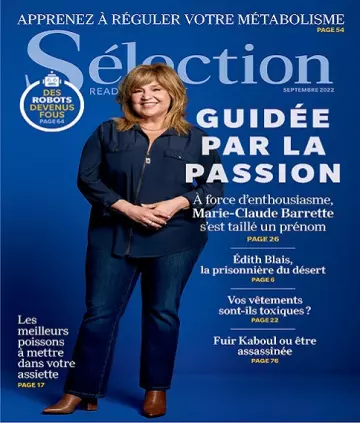 Sélection Reader’s Digest Canada – Septembre 2022