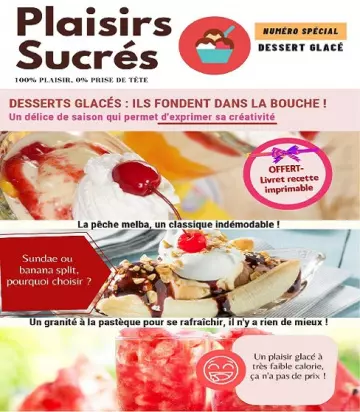 Plaisirs Sucrés N°30 – Juillet 2022