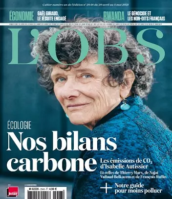 L’Obs N°2948 Du 29 Avril 2021