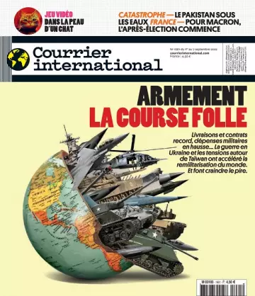 Courrier International N°1661 Du 1er Septembre 2022