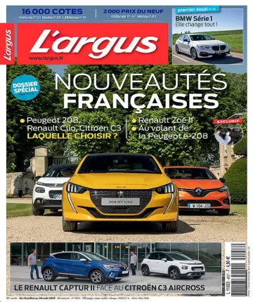 L’Argus N°4557 Du 25 Juillet 2019