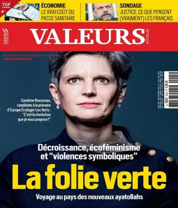 Valeurs Actuelles N°4425 Du 16 Septembre 2021