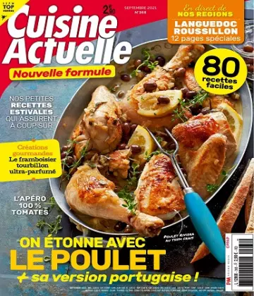 Cuisine Actuelle N°368 – Septembre 2021