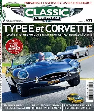 Classic et Sports Car N°91 – Octobre 2020