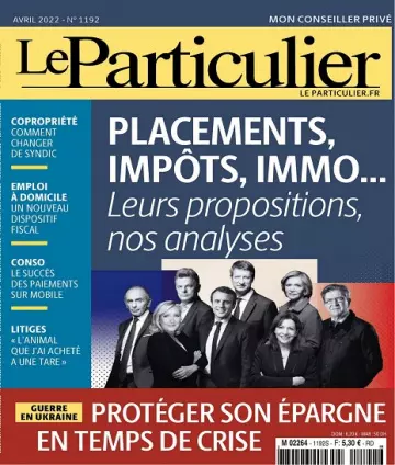 Le Particulier N°1192 – Avril 2022