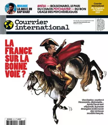 Courrier International N°1611 Du 16 Septembre 2021