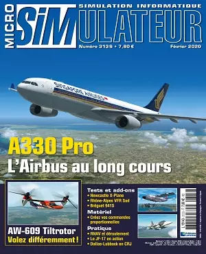 Micro Simulateur N°313 – Février 2020