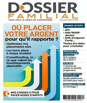 Dossier Familial N°558 – Juillet 2021