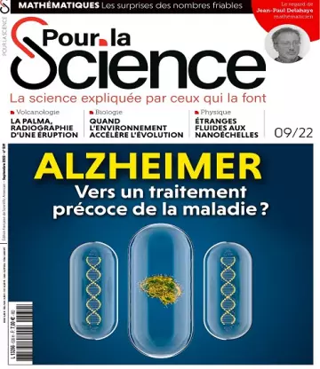 Pour La Science N°539 – Septembre 2022