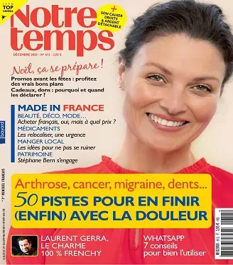 Notre Temps N°612 – Décembre 2020