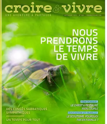 Croire et Vivre N°209 – Septembre 2022