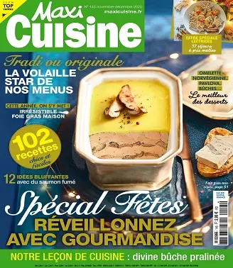 Maxi Cuisine N°145 – Novembre-Décembre 2020