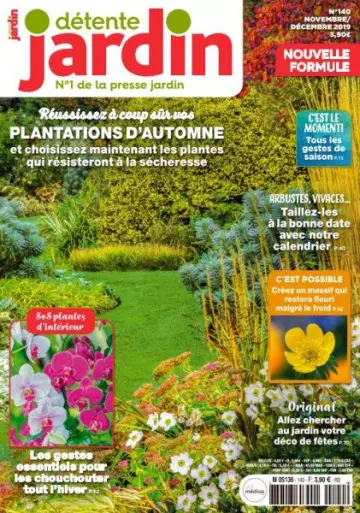 Détente Jardin - Novembre-Décembre 2019