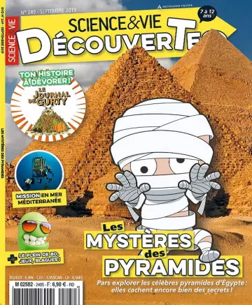 Science et Vie Découvertes N°249 – Septembre 2019