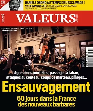 Valeurs Actuelles N°4370 Du 27 Août 2020