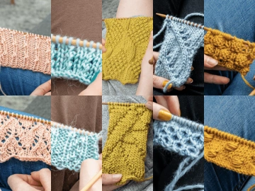 Tricot les plus jolis points de Dorothea Neulman