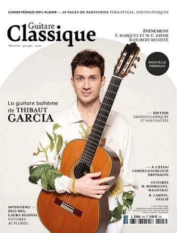 Guitare Classique N°105 – Septembre-Novembre 2023