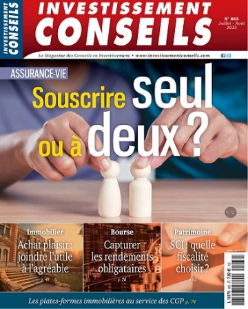 Investissement Conseils N°863 – Juillet-Août 2023