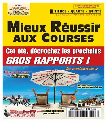 Mieux Réussir aux Courses N°498 – Juillet 2022