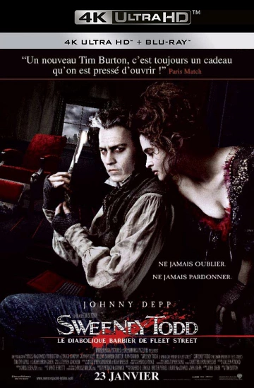 Sweeney Todd, le diabolique barbier de Fleet Street