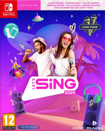 Let’s Sing 2025 V1.0.1 Incl 2 Dlcs - Switch